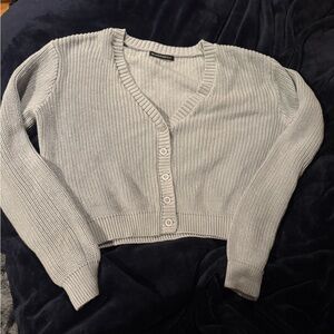 Brandy Melville light blue cardigan Sweater